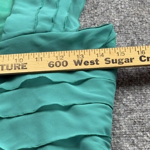 Max & Cleo Dress Womens 4 One Shoulder Chiffon Formal Prom New Years Eve Party - Picture 12 of 16